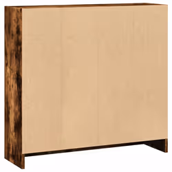 vidaXL Book Cabinet Display Rack Bookshelf Storage Shelf Rack Engineered Wood - smoked oak, 80 x 24 x 76 cm - Additional view 5