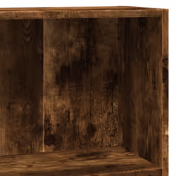 vidaXL Book Cabinet Display Rack Bookshelf Storage Shelf Rack Engineered Wood - smoked oak, 80 x 24 x 76 cm - Additional view 6