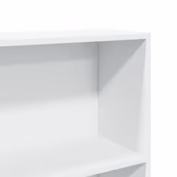 vidaXL Book Cabinet Display Rack Bookshelf Storage Shelf Rack Engineered Wood - white, 80 x 24 x 109 cm - Additional view 6