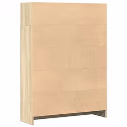 vidaXL Book Cabinet Display Rack Bookshelf Storage Shelf Rack Engineered Wood - sonoma oak, 80 x 24 x 109 cm - Additional view 5