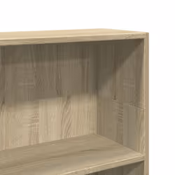 vidaXL Book Cabinet Display Rack Bookshelf Storage Shelf Rack Engineered Wood - sonoma oak, 80 x 24 x 109 cm - Additional view 6