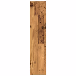 vidaXL Book Cabinet Display Rack Bookshelf Storage Shelf Rack Engineered Wood - old wood, 80 x 24 x 109 cm - Additional view 4