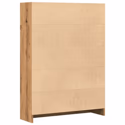 vidaXL Book Cabinet Display Rack Bookshelf Storage Shelf Rack Engineered Wood - oak, 80 x 24 x 109 cm - Additional view 5