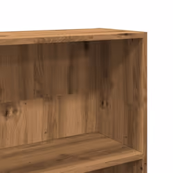 vidaXL Book Cabinet Display Rack Bookshelf Storage Shelf Rack Engineered Wood - oak, 80 x 24 x 109 cm - Additional view 6