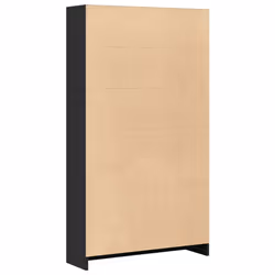 vidaXL Book Cabinet Display Rack Bookshelf Storage Shelf Rack Engineered Wood - black, 80 x 24 x 143 cm - Additional view 5