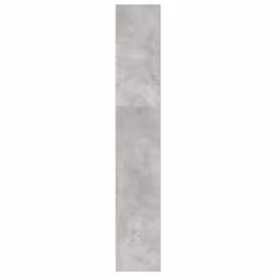 vidaXL Book Cabinet Display Rack Bookshelf Storage Shelf Rack Engineered Wood - concrete grey, 80 x 24 x 143 cm - Additional view 4