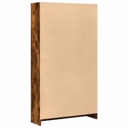 vidaXL Book Cabinet Display Rack Bookshelf Storage Shelf Rack Engineered Wood - smoked oak, 80 x 24 x 143 cm - Additional view 5