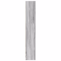 vidaXL Book Cabinet Display Rack Bookshelf Storage Shelf Rack Engineered Wood - grey sonoma, 80 x 24 x 143 cm - Additional view 4
