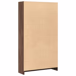 vidaXL Book Cabinet Display Rack Bookshelf Storage Shelf Rack Engineered Wood - brown oak, 80 x 24 x 143 cm - Additional view 5