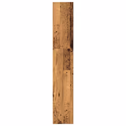 vidaXL Book Cabinet Display Rack Bookshelf Storage Shelf Rack Engineered Wood - old wood, 80 x 24 x 143 cm - Additional view 4