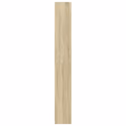 vidaXL Book Cabinet Display Rack Bookshelf Storage Shelf Rack Engineered Wood - sonoma oak, 80 x 24 x 176 cm - Additional view 4