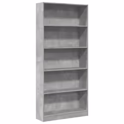 VidaXL 857856, Grey, Wood, Wood, 800 mm, 240 mm, 1760 mm