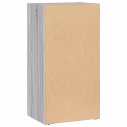 vidaXL Bookcase Storage Rack Cabinet Bookshelf Grey Sonoma Engineered Wood - Additional view 5