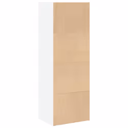vidaXL Bookcase Bookshelf Storage Cabinet Book Stand White Engineered Wood - Additional view 5