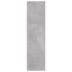 vidaXL Bookcase Storage Rack Cabinet Bookshelf Concrete Grey Engineered Wood - Additional view 4