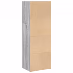 vidaXL Bookcase Storage Rack Cabinet Bookshelf Grey Sonoma Engineered Wood - Additional view 5