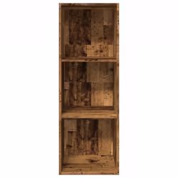 vidaXL Bookcase Bookshelf Storage Cabinet Book Stand Old Wood Engineered Wood