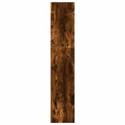 vidaXL Bookcase Storage Rack Cabinet Bookshelf Smoked Oak Engineered Wood - Additional view 4