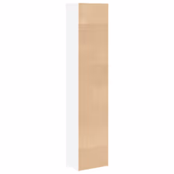 vidaXL Bookcase Bookshelf Storage Cabinet Book Stand White Engineered Wood - Additional view 5