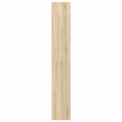 vidaXL Bookcase Storage Rack Cabinet Bookshelf Sonoma Oak Engineered Wood - Additional view 4