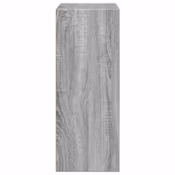 vidaXL Bookcase Storage Rack Cabinet Bookshelf Grey Sonoma Engineered Wood - Additional view 4