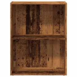 vidaXL Bookcase Bookshelf Storage Cabinet Book Stand Old Wood Engineered Wood