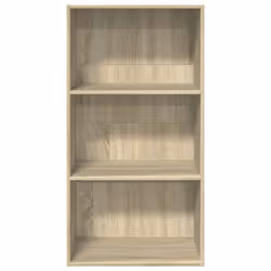 vidaXL Bookcase Storage Rack Cabinet Bookshelf Sonoma Oak Engineered Wood