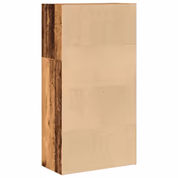 vidaXL Bookcase Bookshelf Storage Cabinet Book Stand Old Wood Engineered Wood - Additional view 5