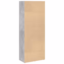 vidaXL Bookcase Storage Rack Cabinet Bookshelf Concrete Grey Engineered Wood - Additional view 5