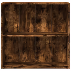 vidaXL Bookcase Storage Rack Cabinet Bookshelf Smoked Oak Engineered Wood