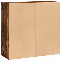 vidaXL Bookcase Storage Rack Cabinet Bookshelf Smoked Oak Engineered Wood - Additional view 5