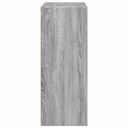 vidaXL Bookcase Storage Rack Cabinet Bookshelf Grey Sonoma Engineered Wood - Additional view 4