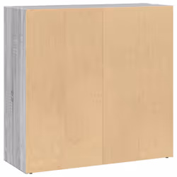 vidaXL Bookcase Storage Rack Cabinet Bookshelf Grey Sonoma Engineered Wood - Additional view 5