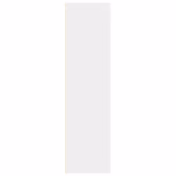 vidaXL Bookcase Bookshelf Storage Cabinet Book Stand White Engineered Wood - Additional view 4