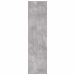 vidaXL Bookcase Storage Rack Cabinet Bookshelf Concrete Grey Engineered Wood - Additional view 4