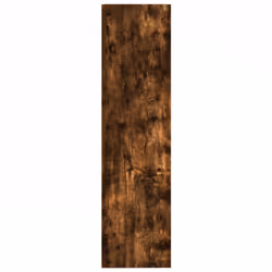 vidaXL Bookcase Storage Rack Cabinet Bookshelf Smoked Oak Engineered Wood - Additional view 4