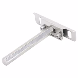 vidaXL Floating Shelf Brackets 12pcs Invisible Wall Storage Shelf Carbon Steel - 12 x 100 mm
