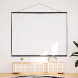 ) vidaXL Projection Screen Wall-Hanging Home Theater Presentation Screen 4:3 - 90'' (4:3 - Additional view 2