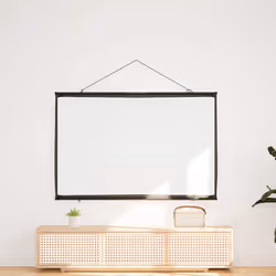 ) vidaXL Projection Screen Wall-Hanging Home Theater Presentation Screen 4:3 - 72'' (16:9 - Additional view 2