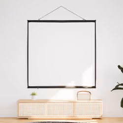 ) vidaXL Projection Screen Wall-Hanging Home Theater Presentation Screen 4:3 - 72'' (1:1 - Additional view 2