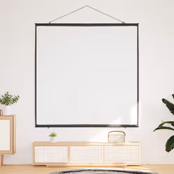 ) vidaXL Projection Screen Wall-Hanging Home Theater Presentation Screen 4:3 - 89'' (1:1 - Additional view 2
