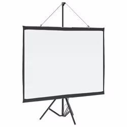 ) vidaXL Projection Screen with Tripod Home Theater Presentation Screen 1:1 - 72'' (4:3