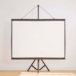 ) vidaXL Projection Screen with Tripod Home Theater Presentation Screen 1:1 - 72'' (4:3