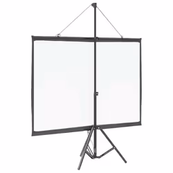 ) vidaXL Projection Screen with Tripod Home Theater Presentation Screen 1:1 - 72'' (4:3 - Additional view 4