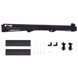 ) vidaXL Projection Screen with Stands Home Theater Presentation Screen 4:3 - 100'' (4:3 - Additional view 6