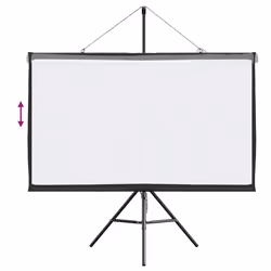 ) vidaXL Projection Screen with Tripod Home Theater Presentation Screen 1:1 - 60'' (16:9 - Additional view 6
