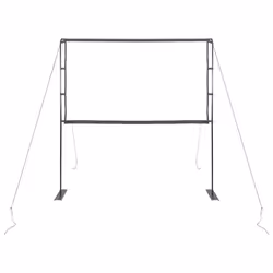 ) vidaXL Projection Screen with Stands Home Theater Presentation Screen 4:3 - 84'' (16:9