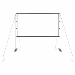 ) vidaXL Projection Screen with Stands Home Theater Presentation Screen 4:3 - 120'' (16:9 - Additional view 2