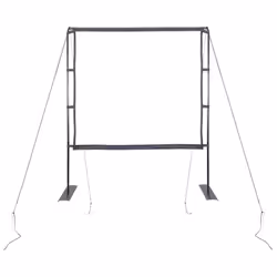 ) vidaXL Projection Screen with Stands Home Theater Presentation Screen 4:3 - 89'' (1:1 - Additional view 2