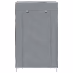 vidaXL Shoe Cabinet Grey 60.5x30x97 cm Non-woven Fabric shoe storage - Additional view 6
